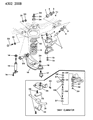 Diagram for Mopar Control Arm Bolt - 6031332