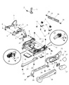 Diagram for Mopar Seat Switch - 56049431AD