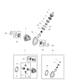 Diagram for Mopar Carrier Bearing Spacer - 68394134AA