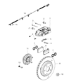 Diagram for Mopar Wheel Hub - 5181925AC