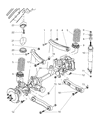 Diagram for Mopar Control Arm Bushing - 52088214