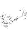 Diagram for Mopar Exhaust Nut - 5175408AA