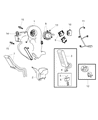 Diagram for Mopar Blower Motor - 68089094AA