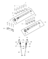 Diagram for Mopar Camshaft Bearing - 4893739AA