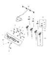 Diagram for Mopar Fuel Injector Seal - 68101341AA