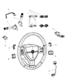 Diagram for Mopar Dimmer Switch - 68041485AA