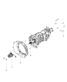 Diagram for Mopar Clutch Slave Cylinder - 5038636AA