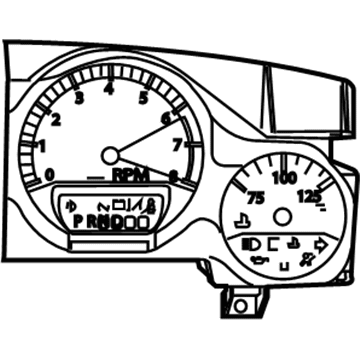 Mopar Speedometer - 68351262AB