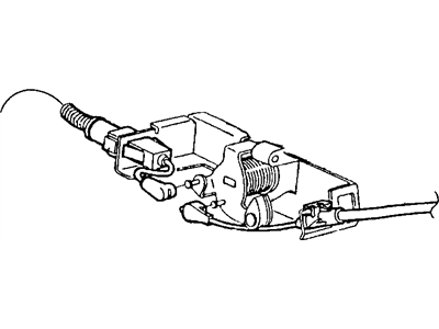 Mopar Accelerator Cable - 53031523AB