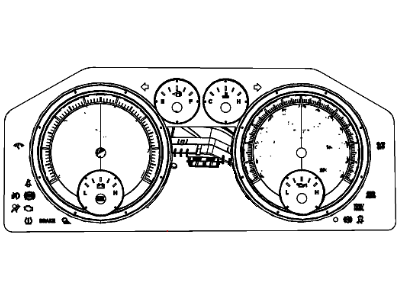 Mopar Speedometer - 56054948AD