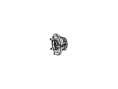 Mopar Wheel Hub - 5154214AA