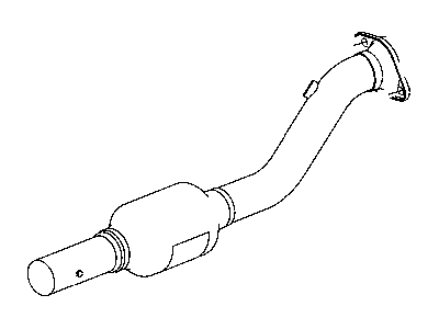 Dodge Exhaust Pipe - 5105131AB