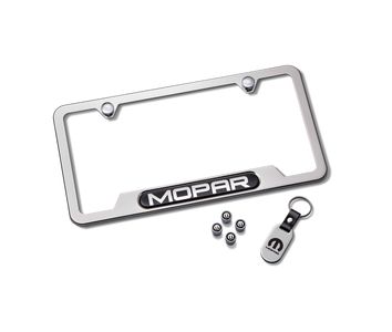 Mopar License Plate Frame Gift Set 82215850