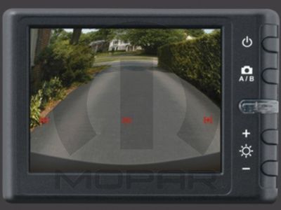 Mopar Rear View Camera, Uses Production Radio For Monitor 82212110