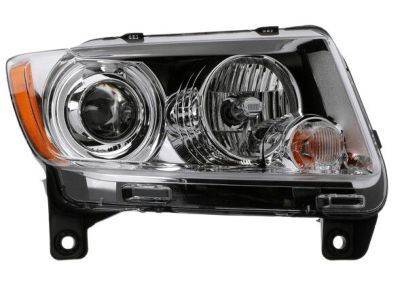 2011 Jeep Grand Cherokee Headlight - 55079380AF