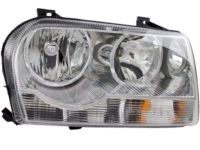 Chrysler 300 Headlight - 4805756AI Passengers Halogen Headlight Lens Replacement