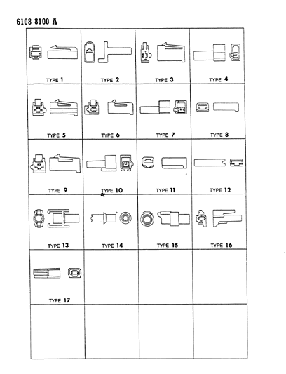 1986 Dodge Daytona Insulators 1 Way Diagram
