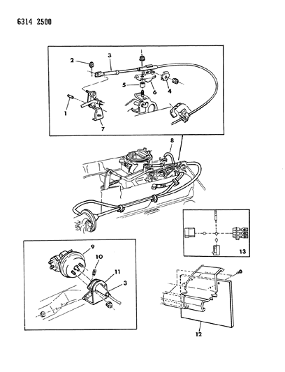 1986 Dodge Ram Van Speed Control Diagram 2