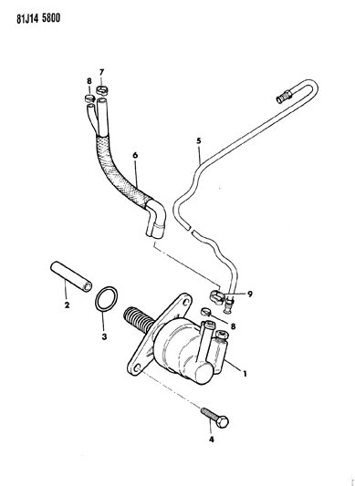1985 Jeep Cherokee Fuel Pump Diagram
