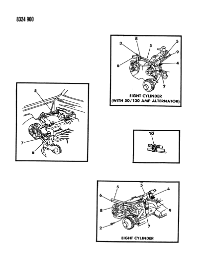 1989 Dodge W150 Plumbing - Heater Diagram
