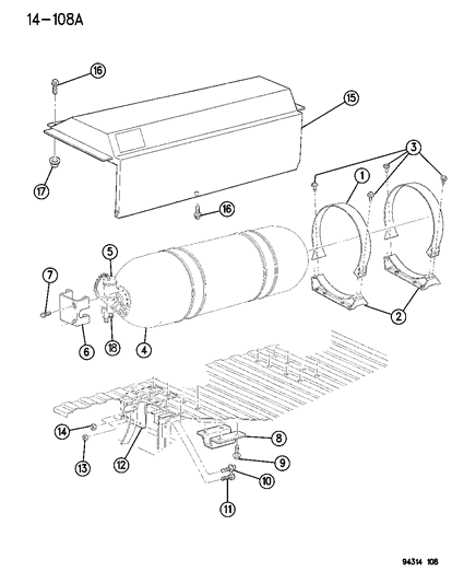 1995 Dodge Dakota Fuel Cylinder Diagram