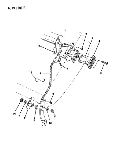 1986 Dodge Ramcharger Seat Back Release Diagram