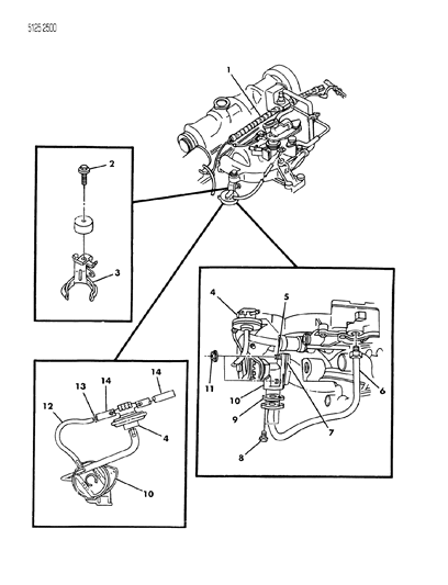 1985 Chrysler Laser EGR System Diagram 3