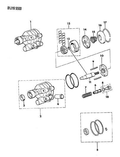 1985 Jeep Wagoneer Power Steering Pump Diagram 1