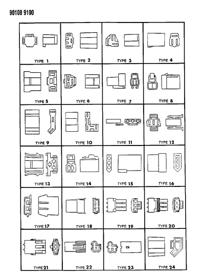1990 Chrysler Town & Country Insulators 3 Way Diagram