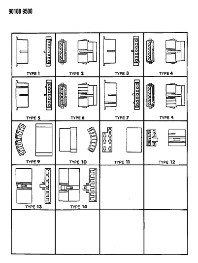 1990 Dodge Omni Insulators 7 Way Diagram