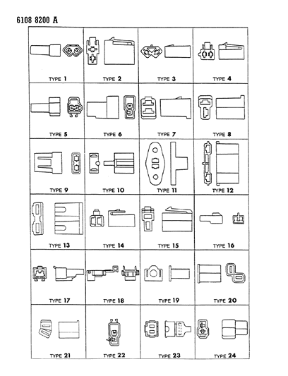 1986 Chrysler Fifth Avenue Insulators 2 Way Diagram