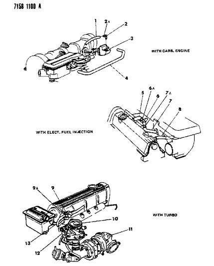 1987 Dodge Daytona Crankcase Ventilation Diagram 2