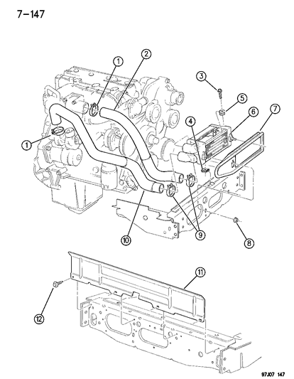 1995 Jeep Cherokee Charge Air Cooler Diagram
