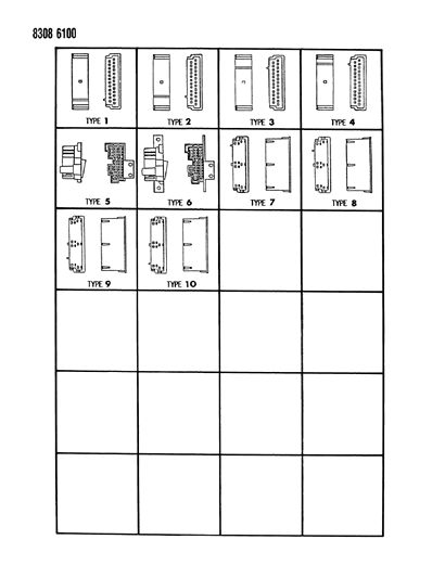 1988 Dodge Ramcharger Insulators 25 Way Diagram