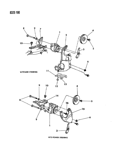 1988 Dodge Dakota Air Pump Diagram 1