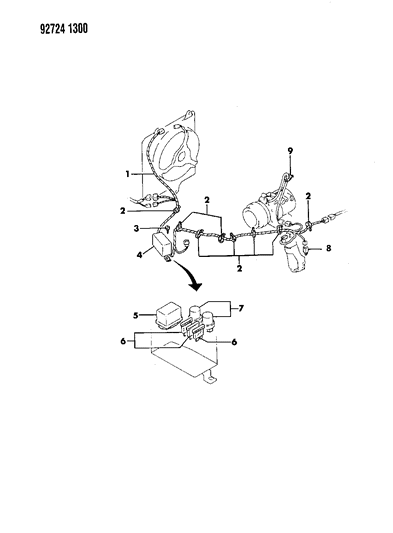 1992 Dodge Colt Wiring Harness Diagram