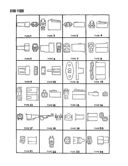 1988 Dodge Aries Insulators 2 Way Diagram