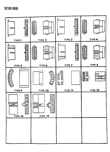 1992 Chrysler New Yorker Insulators 7 Way Diagram