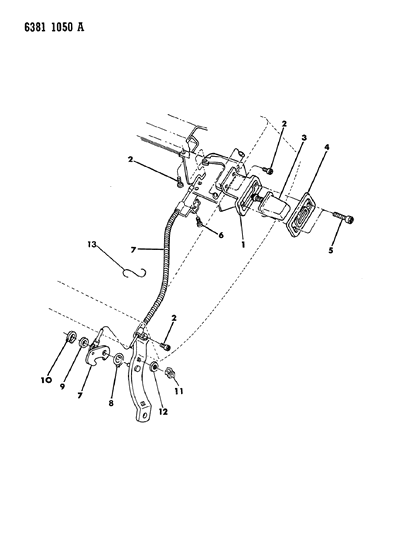 1987 Dodge Ramcharger Seat Back Release Diagram