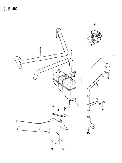 1989 Jeep Wagoneer Oil Separator Diagram