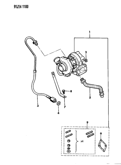 1993 Jeep Cherokee Turbo Charger Diagram