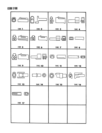 1988 Dodge Dakota Insulators 1 Way Diagram
