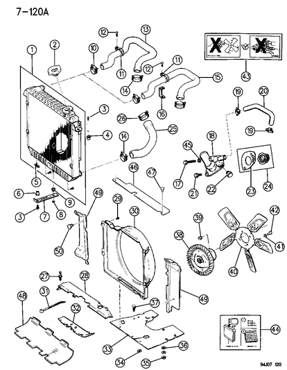 1995 Jeep Cherokee Housing-THERMOSTAT Diagram for 53006192
