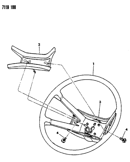 1987 Dodge Charger Steering Wheel Diagram
