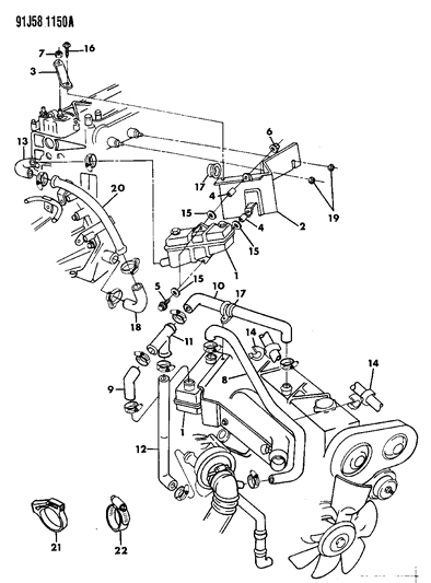 1993 Jeep Cherokee Oil Separator Diagram 1