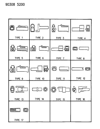 1992 Dodge Dakota Insulators 1 Way Diagram