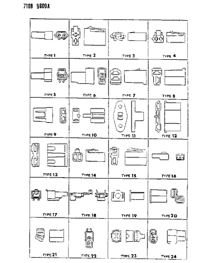 1987 Chrysler Town & Country Insulators 2 Way Diagram