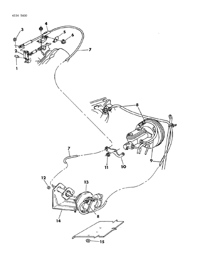 1984 Chrysler Fifth Avenue Speed Control Diagram 1