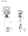 Diagram for Chrysler LeBaron Fuel Pump - R4495391