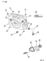 Diagram for Chrysler Town & Country Radiator - 4644364